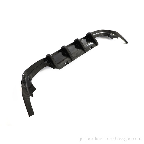 Carbon Fiber Golf R Rear Bumper Lip VW Golf VIII MK8 R Hatchback 2021-2023